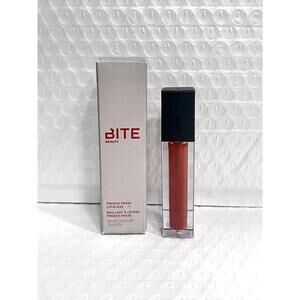 BITE Beauty French Press Lip Gloss Dirty Chai – Limited Edition Full Size NIB